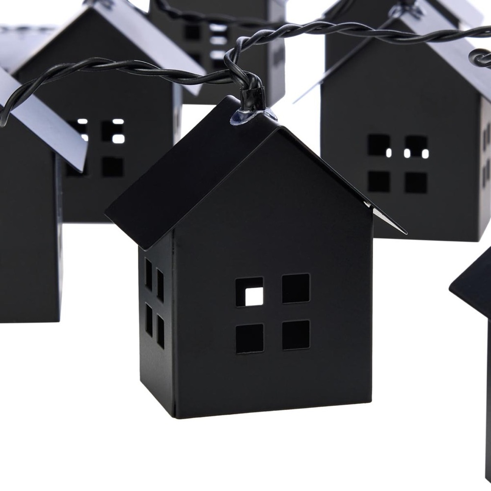 Black House String Lights